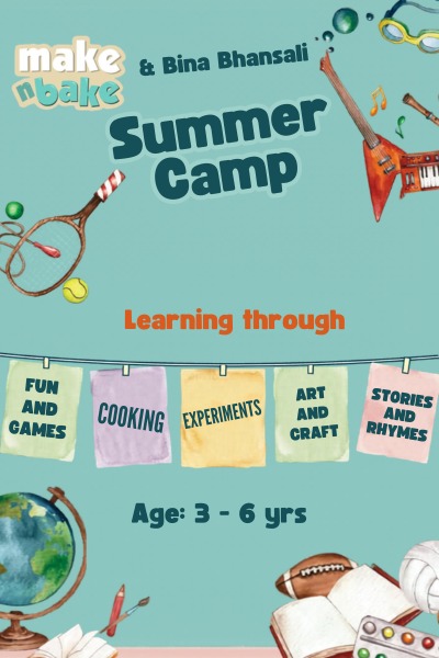 Make n Bake Summer Camp | Gamdevi