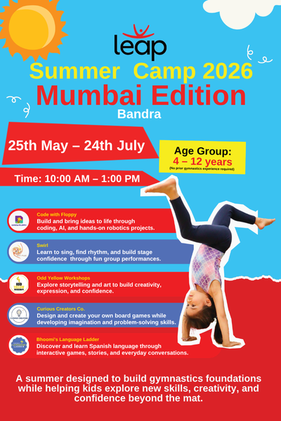 Leap Gymnastics Summer Camp |  Bandra