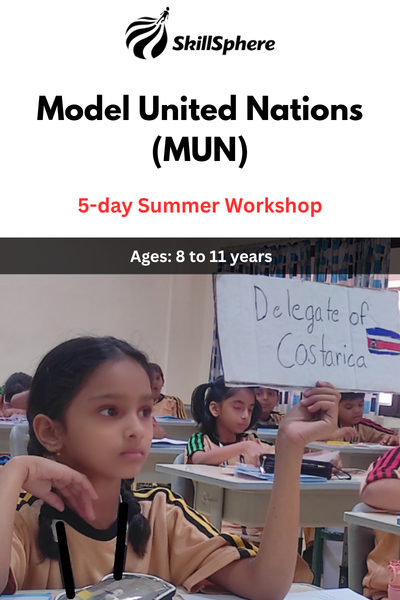 Junior Model United Nations (MUN) | A 5-day Summer Workshop