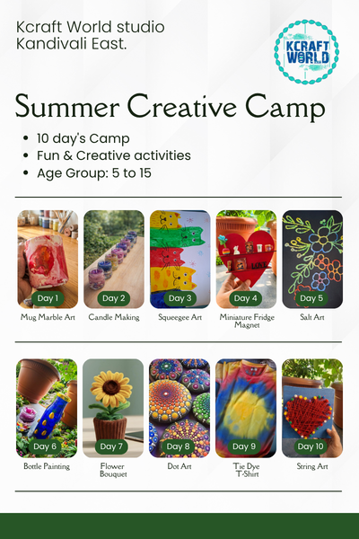 Kcraft World Studio| Summer Creative Camp | Kandivali